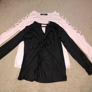 2 shirts from yoins...never worn....